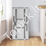 Komercinis sulankstomas darbo stalas 1220x760x860 mm, nerūdijančio plieno, 350 kg talpa. - Image 2