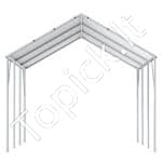 Lauko palapinė automobiliui 3 x 6 m balta - Image 9