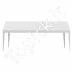 Lauko palapinė automobiliui 3 x 6 m balta - Image 9