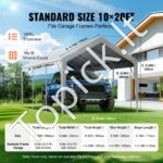 Lauko palapinės automobiliui 3 x 6 m pilka - Image 3