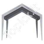 Lauko palapinės automobiliui 3 x 6 m pilka - Image 8