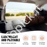 Garažo palapinės pastogė automobiliui 3,9 x 6 m pilka - Image 5