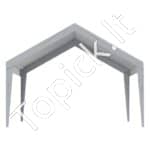 Garažo stogo palapinės pastogė automobiliui 3,9 x 6 m - Image 8