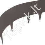 Plieniniai kraštovaizdžio apvadai sodui/gėlynui 99 x 10,2 cm 5 vnt - Image 9