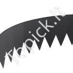 Plieniniai kraštovaizdžio apvadai sodui/gėlynui 101,6 x 20,3 cm 4 vnt - Image 8