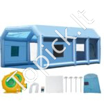 Mobili pripučiama automobilių garažo palapinė/kamera 7x4x2,75m su 750 W + 480 W galingais pūtikliais - Image 8