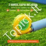 Mobili pripučiama automobilių garažo palapinė/kamera 6,4 x 4,1 x 3 m su 1100 W galinga pūtimo ir oro filtrų sistema - Image 2