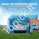 Mobili pripučiama automobilių garažo palapinė/kamera 6,4 x 4,1 x 3 m su 1100 W galinga pūtimo ir oro filtrų sistema - Image 3