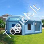 Mobili pripučiama automobilių garažo palapinė/kamera 6,4 x 4,1 x 3 m su 1100 W galinga pūtimo ir oro filtrų sistema - Image 7