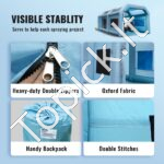 Mobili pripučiama automobilių garažo palapinė/kamera 8 x 4,5 x 3,3 m - Image 5