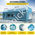 Mobili pripučiama automobilių garažo palapinė/kamera 8 x 4 x 3 m - Image 4