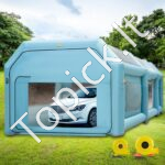 Mobili pripučiama automobilių garažo palapinė/kamera 8 x 4 x 3 m - Image 8