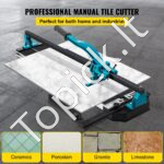 Profesionalios 1200 mm plytelių pjovimo staklės keramikai, vieno bėgio - Image 8