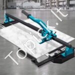 Profesionalios 1200 mm plytelių pjovimo staklės keramikai, vieno bėgio - Image 2