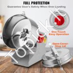 3400W, 2500 g greitaeigis prieskonių malūnėlis, grūdų malūnas. - Image 5