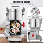 500 g prieskonių malūnėlis, grūdų malūnas, greitaeigis, 2000 W. - Image 7