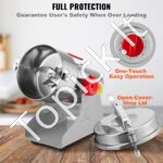 500 g prieskonių malūnėlis, grūdų malūnas, greitaeigis, 2000 W. - Image 5