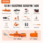 13 in 1 Automobilių domkrato komplektas 3T 170–420 mm - Image 6