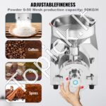 Elektrinis grūdų malūnas, 2200 W, 50 kg/h. - Image 6