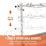 Elektrinė ėrienos ir kiaulienos kepsninė, 42 W, 61 kg, 889 mm, standartinis tipas (su izoliacine plokšte). - Image 5