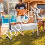 Elektrinė ėrienos ir kiaulienos kepsninė, 52 W, 90 kg, 1185 mm, standartinis tipas (su izoliacine plokšte). - Image 2