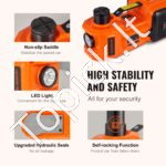 10 in 1 Hidraulinis automobilio domkratas 5 t 12V - Image 4