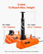 Automobilinis domkrato rinkinys 15 T - Image 3