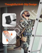 Daugiafunkcinės sulankstomos kopėčios "7-in-1", 3 žingsniai, 3,6 m. - Image 4