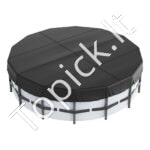 5.5m apvali baseino uždanga su užveržimo virvute | Paviršinio baseino apsauga - Image 9