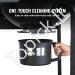 Lauko anglies/medžio kepsninė su ratukais - Image 2