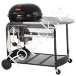 Lauko anglies/medžio kepsninė su ratukais - Image 8