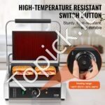 grilis, sumuštinių kepimo įrenginys, 36 x 23 cm. - Image 5