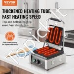 Grilis, sumuštinių kepimo plokštė, 23 x 23 cm. - Image 8