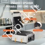 Grilis, sumuštinių kepimo plokštė, 23 x 23 cm. - Image 7