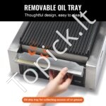 Grilis, sumuštinių kepimo plokštė, 23 x 23 cm. - Image 6