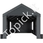 Automobilių stoginė/garažas 180 g/m²  3 x 6 x 2,8 m pilkas - Image 8