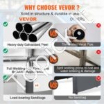 Automobilių stoginė/garažas 180 g/m²  3 x 6 x 2,8 m baltas - Image 2