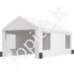 Automobilių stoginė/garažas 180 g/m²  3 x 6 x 2,8 m baltas - Image 9