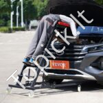 Sulankstoma viršutinė automobilio remonto platforma su ratukais 1080–1645 mm iki 180 kg - Image 7