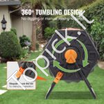 Komposteris 70 L, 360° pasukamas, daugiafunkcis, 605 x 510 x 730 mm, 20 kg talpa su pirštinėmis - Image 5