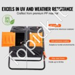 Komposteris 140 L, sukamasis dvivietis, 785 x 605 x 795 mm, 40 kg talpa su pirštinėmis - Image 3