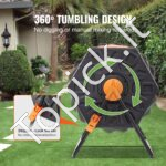 Komposteris 140 L, sukamasis dvivietis, 785 x 605 x 795 mm, 40 kg talpa su pirštinėmis - Image 4