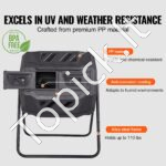 Komposteris 162,7 L, pasukamas, 735 x 625 x 955 mm, 50 kg talpa su pirštinėmis - Image 4