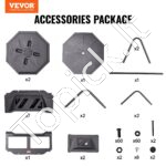 Komposteris 162,7 L, pasukamas, 735 x 625 x 955 mm, 50 kg talpa su pirštinėmis - Image 7