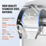 Komercinė smulkinto ledo mašina 125 kg/24h, ledo skustuvas iš nerūdijančio plieno - Image 5