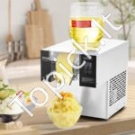 Komercinė smulkinto ledo mašina 125 kg/24h, ledo skustuvas iš nerūdijančio plieno - Image 2