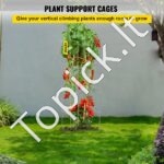 Augalų atraminiai narvai daržovėms/vaisiams/gėlėms 117x30x30 cm 10 vnt - Image 2