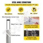 Augalų atraminiai narvai daržovėms/vaisiams/gėlėms 117x30x30 cm 10 vnt - Image 4