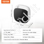 Kvapų/aromato difuzorius su bluetooth ir šalto oro technologija (100 ml) iki 1000 m² - Image 6