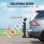 Dviračių laikiklis su kabliu automobiliui iki 70 kg, 4 vnt - Image 4